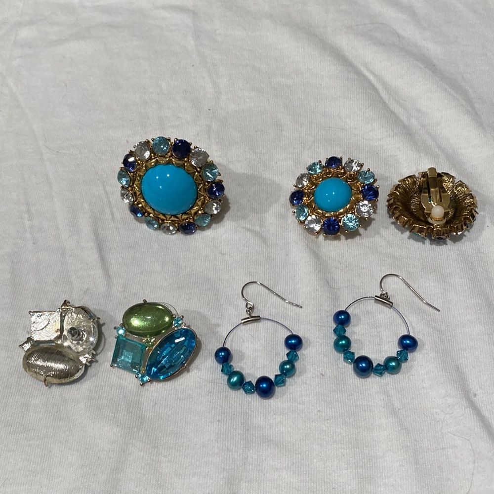 Blue Jewelry misc pieces